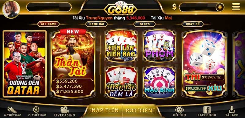 Top 10 nhà cái game bài đổi thưởng uy tín nhất hiện nay